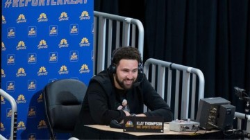 kaiyun网址-克雷化身解说员点评勇士 赛后机智发问为难库里